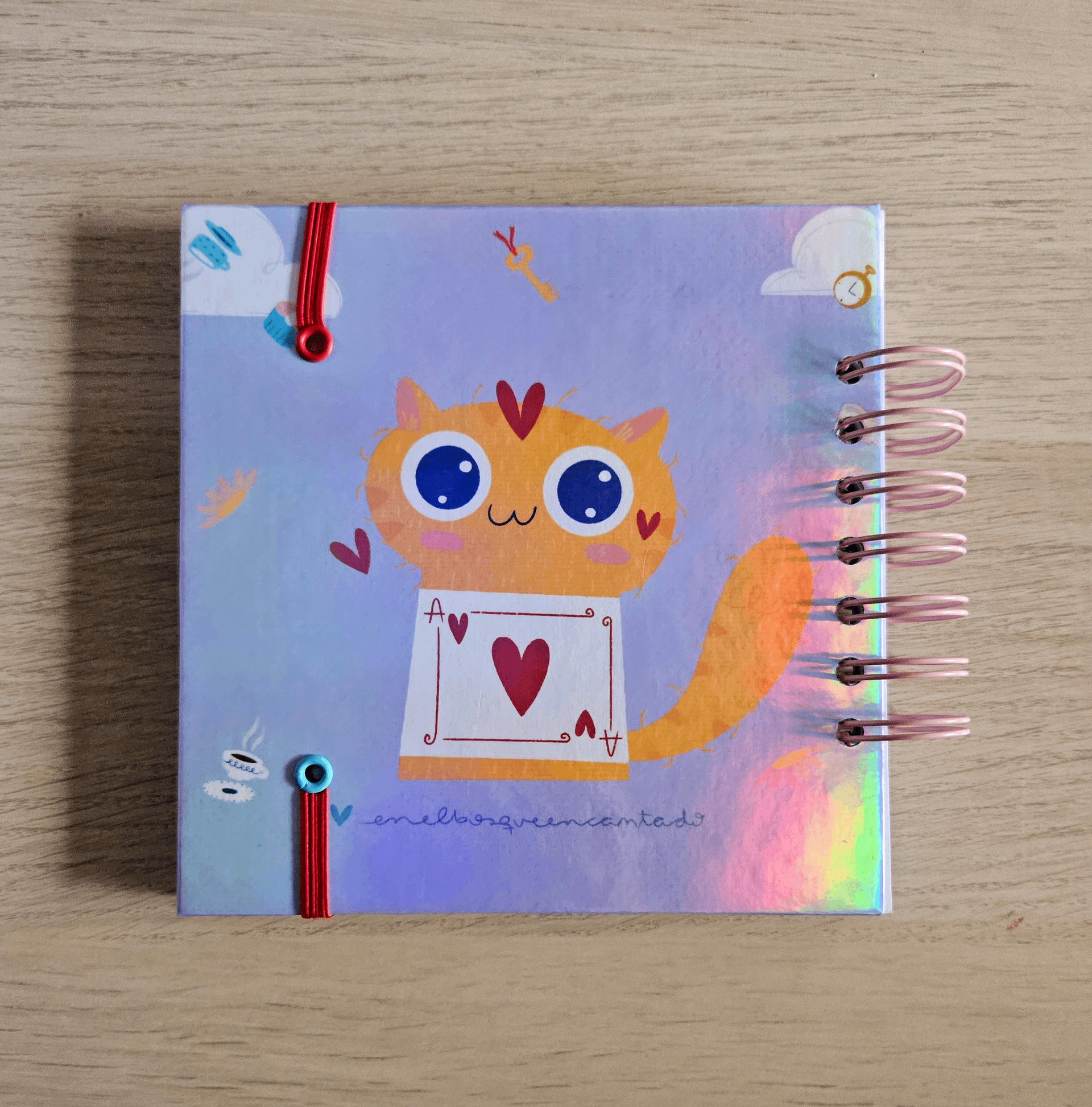 Libreta Niña Reina de Corazones - 2