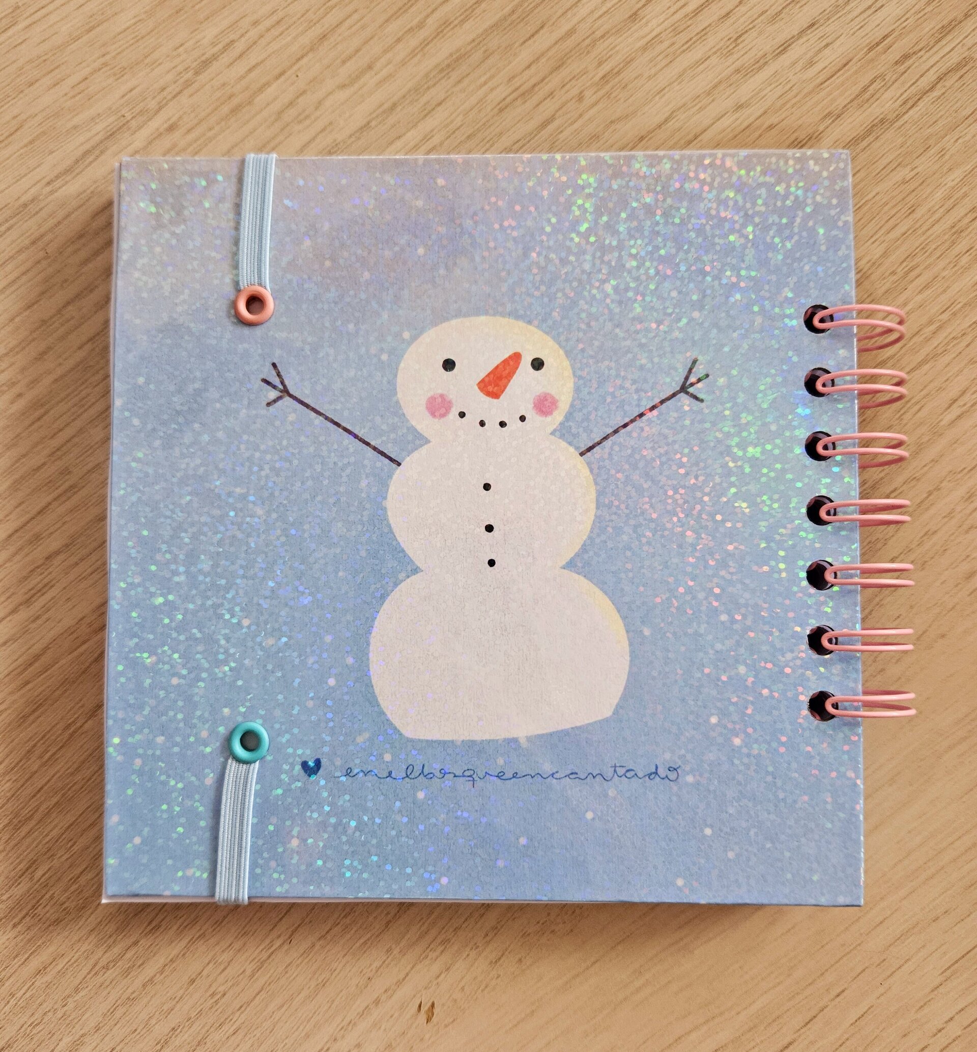 Libreta Muñeco de nieve - 2