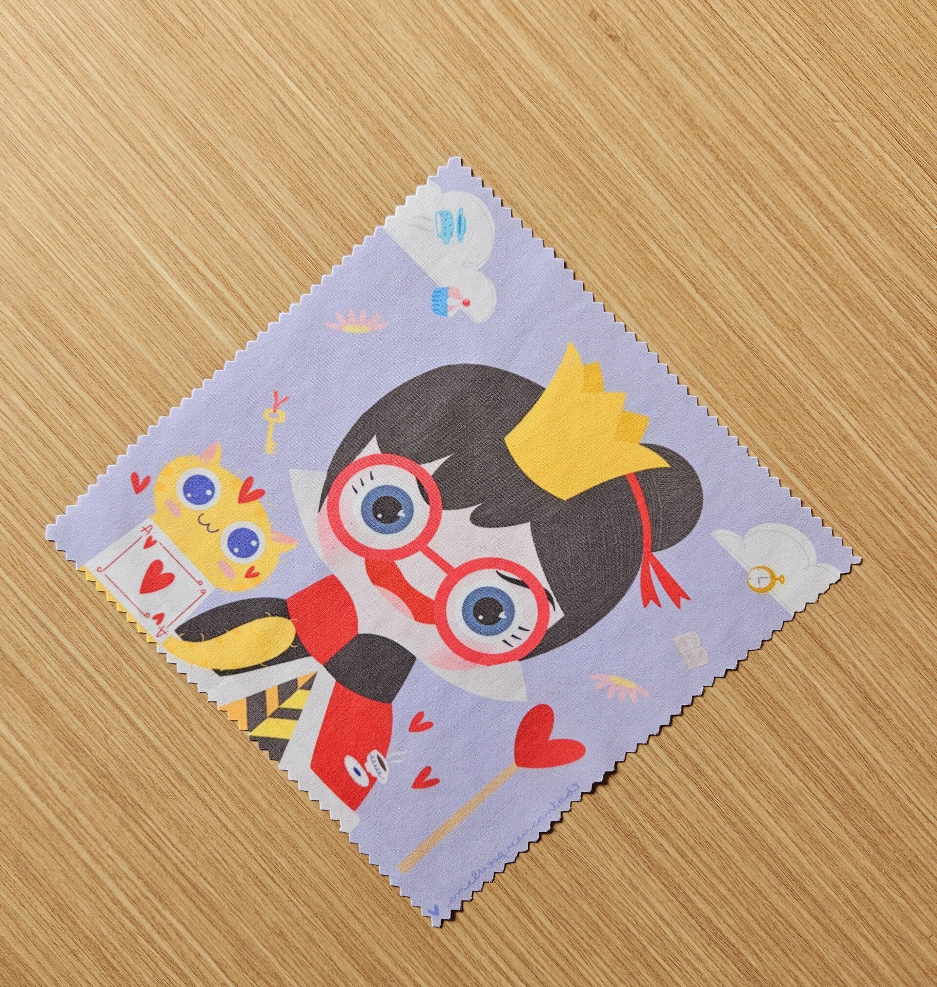 Funda de gafas y gamuza Reina de Corazones - 3