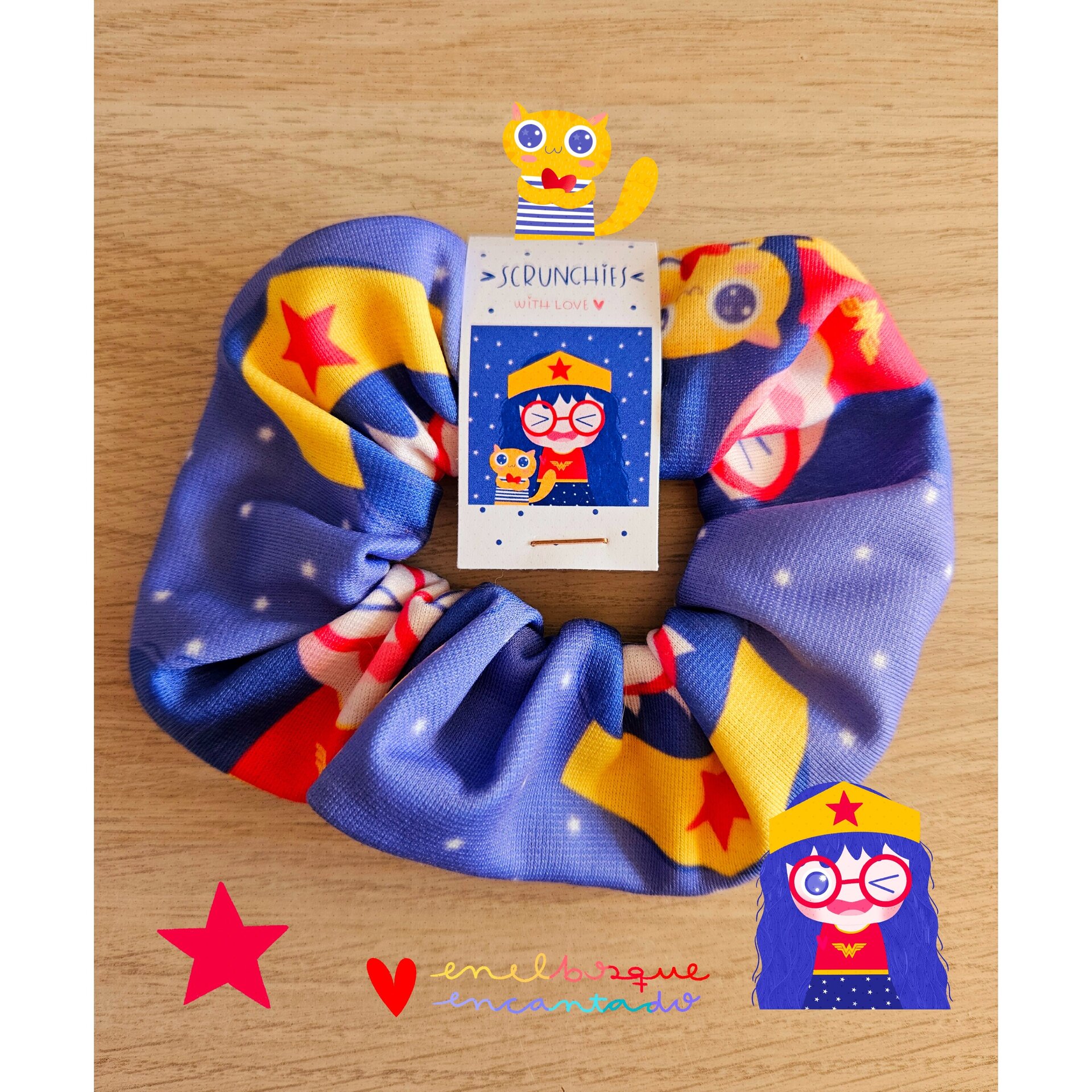 Scrunchie Niña Wonder - 1